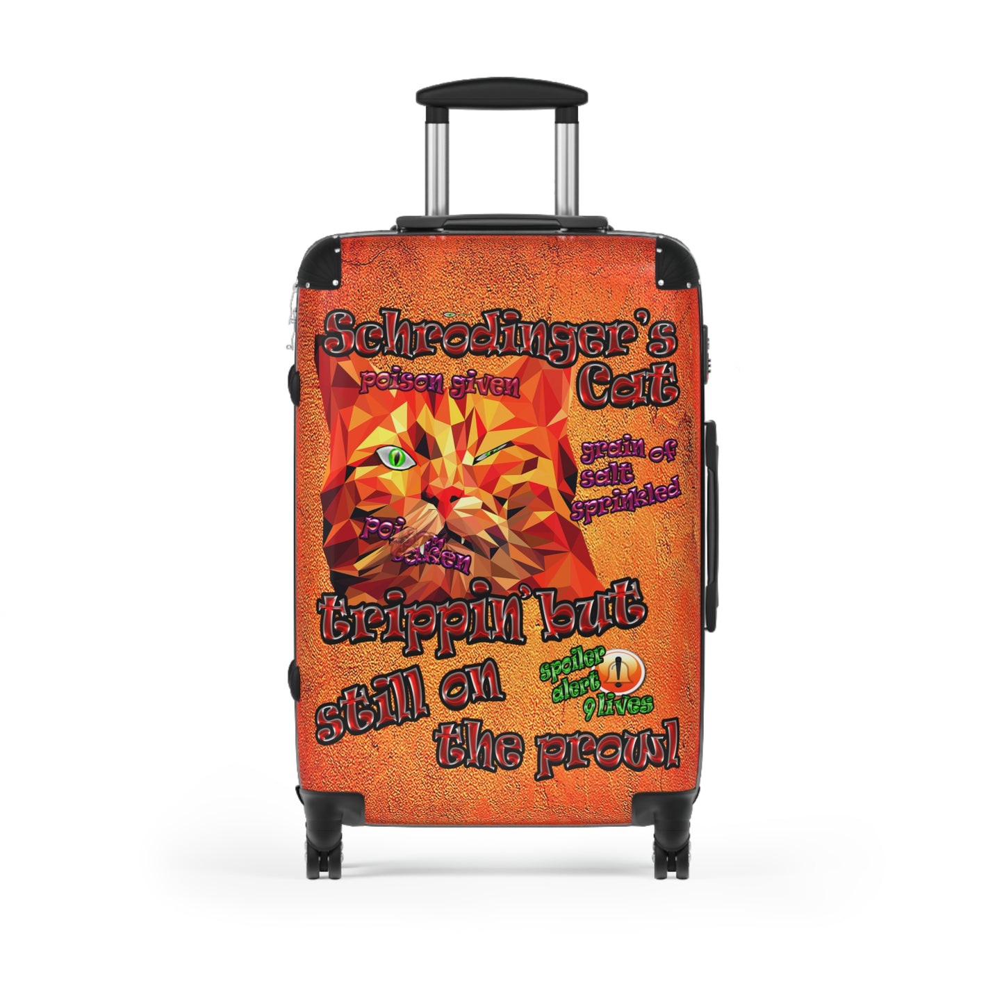 schrodinger's cat - Suitcase (burnt orange)