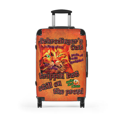 schrodinger's cat - Suitcase (burnt orange)