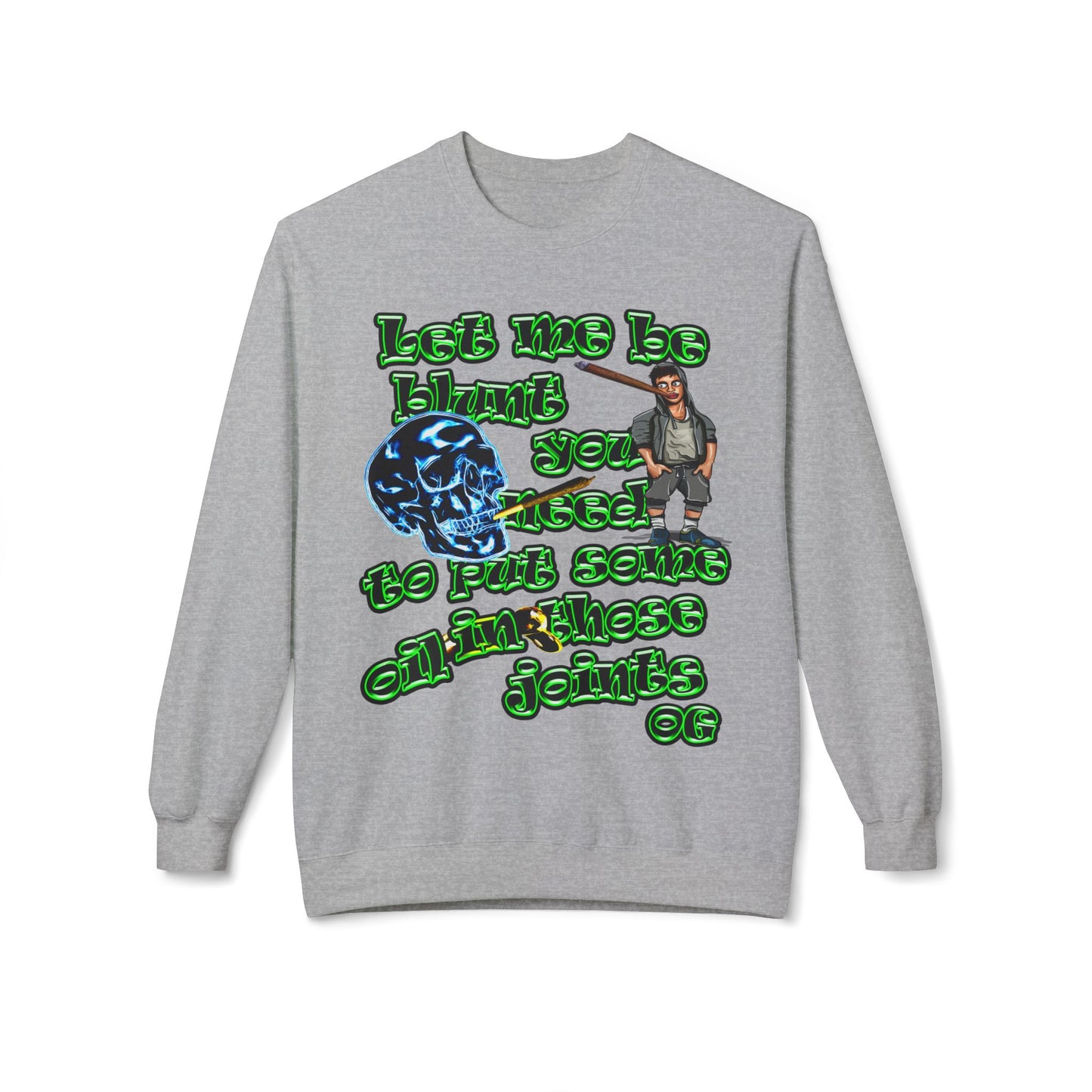 og - Unisex Midweight Softstyle Fleece Crewneck Sweatshirt