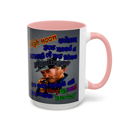 high noon - Accent Mug (grey-light grey)