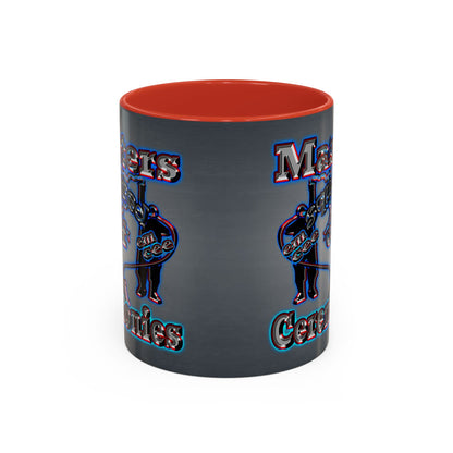 em cee squared - Accent Mug (grey-light grey)