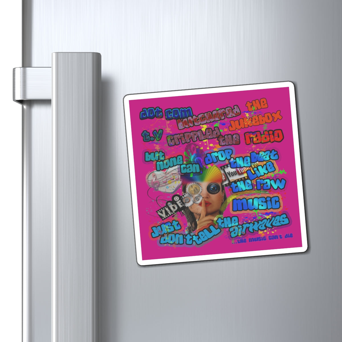 drop the beat - Magnets - (pink)