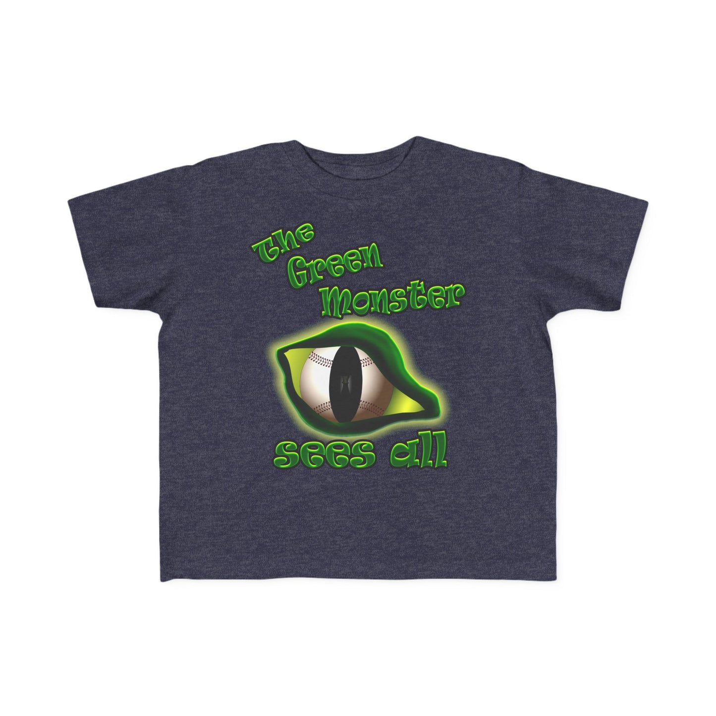 green monster - Toddler's Fine Jersey Tee