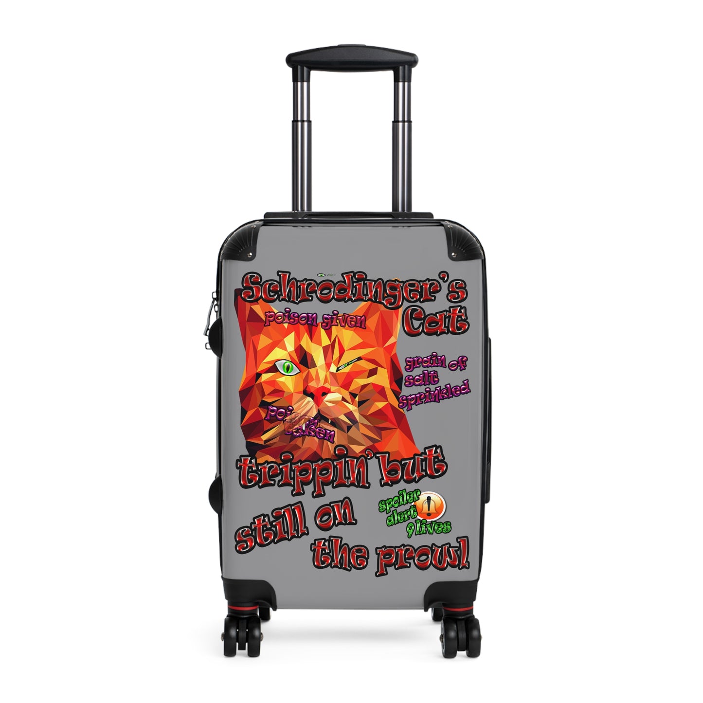 schrodinger's cat - Suitcase (grey)