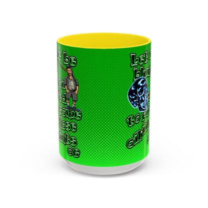 og - Accent Mug (logo green)