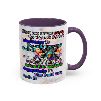 doggystyle - Accent Mug (white marble)