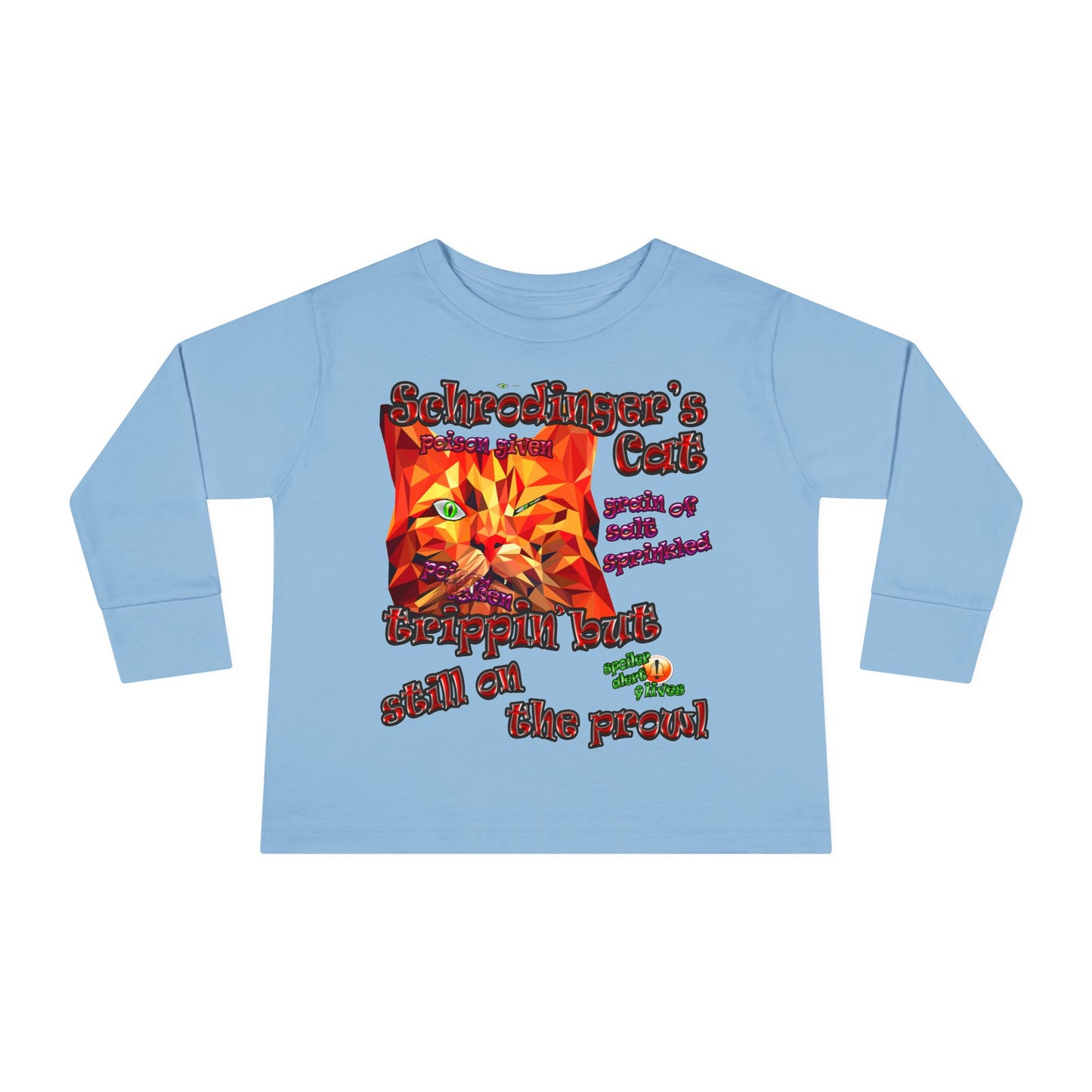 schrodinger's cat - Toddler Long Sleeve Tee