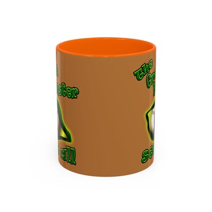green monster - Accent Mug (light brown)