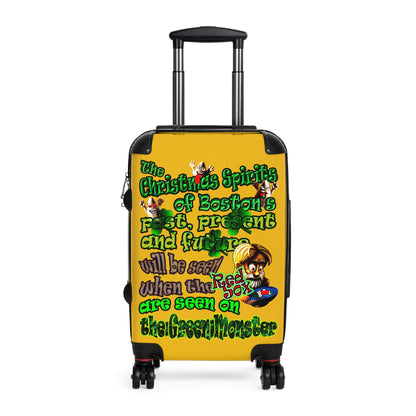 christmas spirits of boston - Suitcase (yellow)