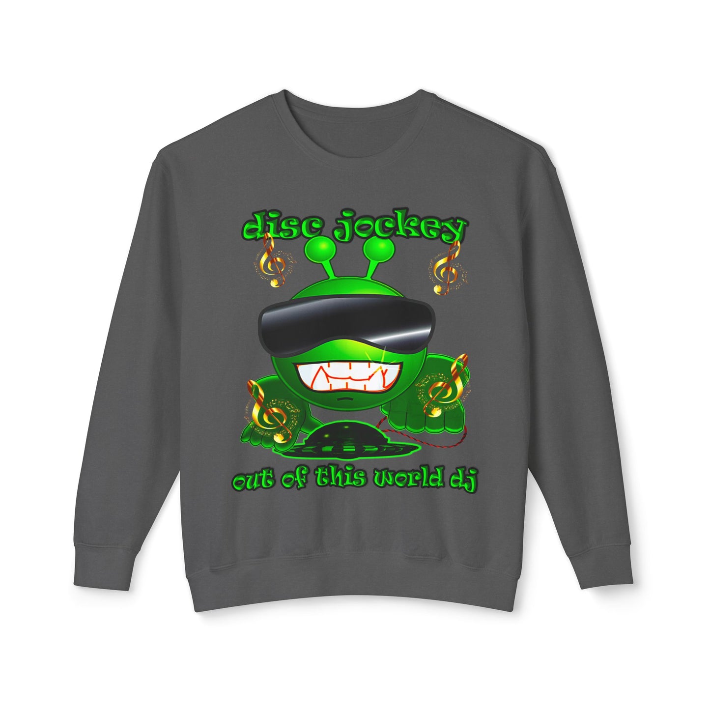 disc jockey - Unisex Lightweight Crewneck Sweatshirt