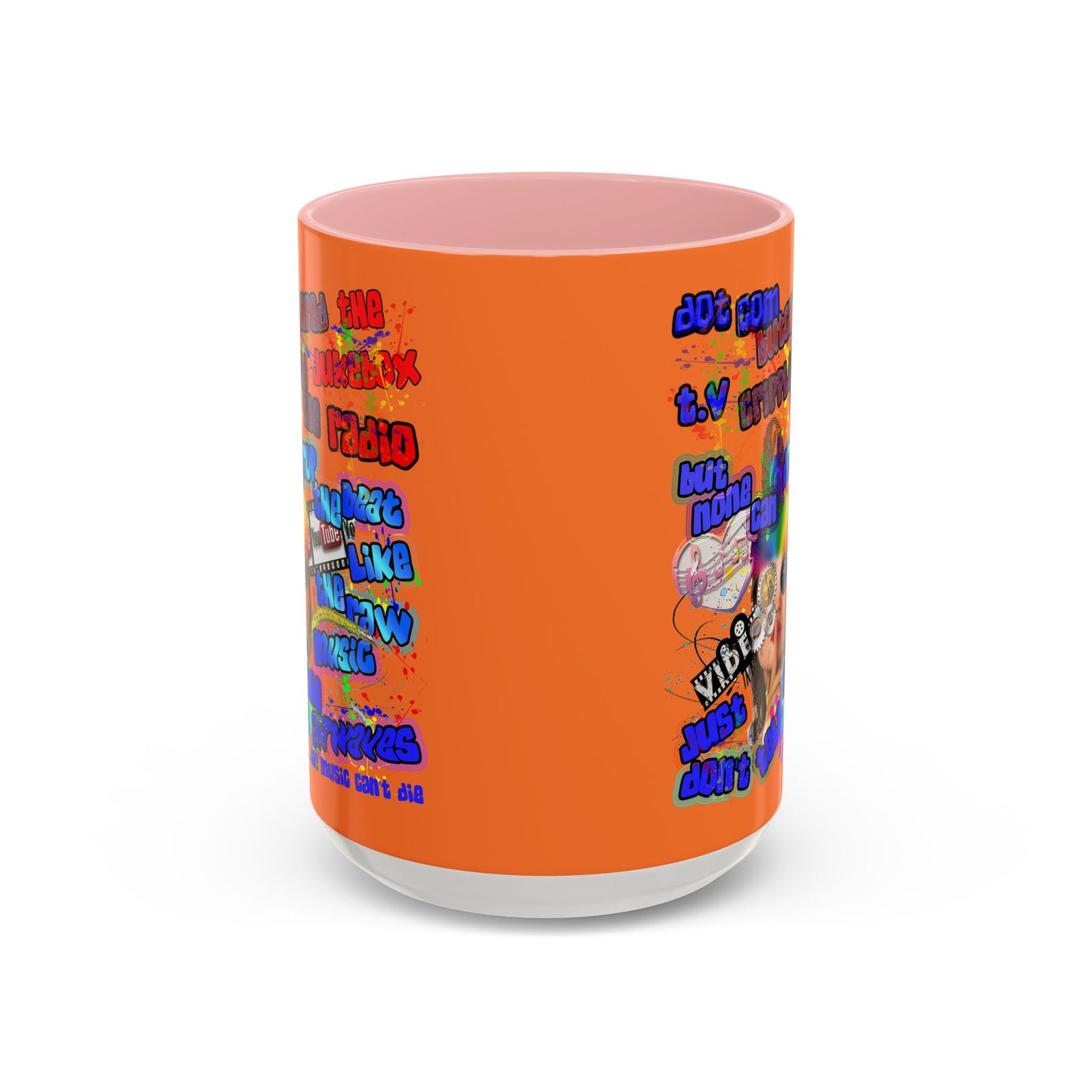 drop the beat - Accent Mug (crusta)