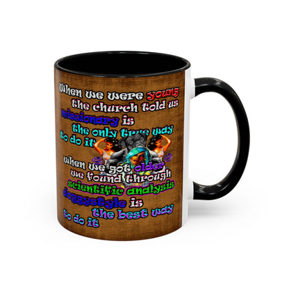 doggystyle - Accent Mug (brown papyrus)