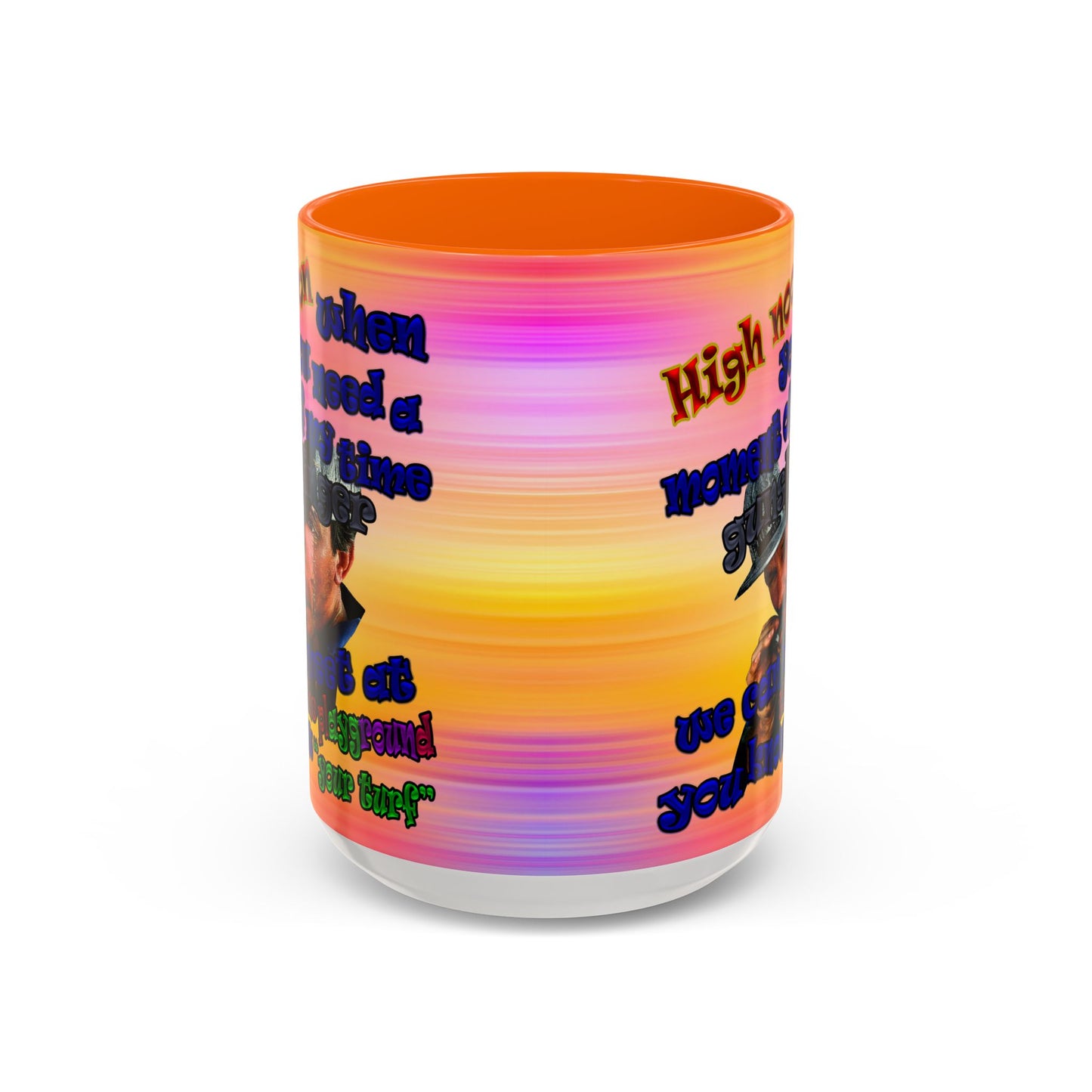 high noon - Accent Mug (color blur)