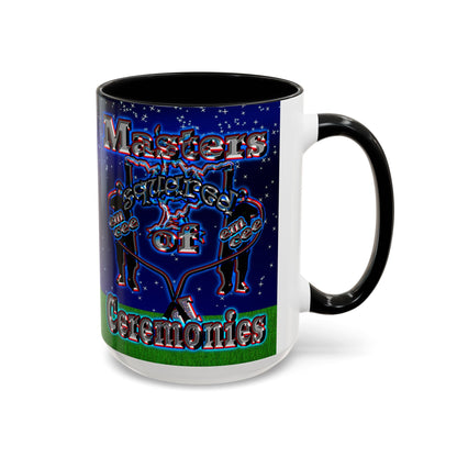 em cee squared - Accent Mug ('snoops' background)