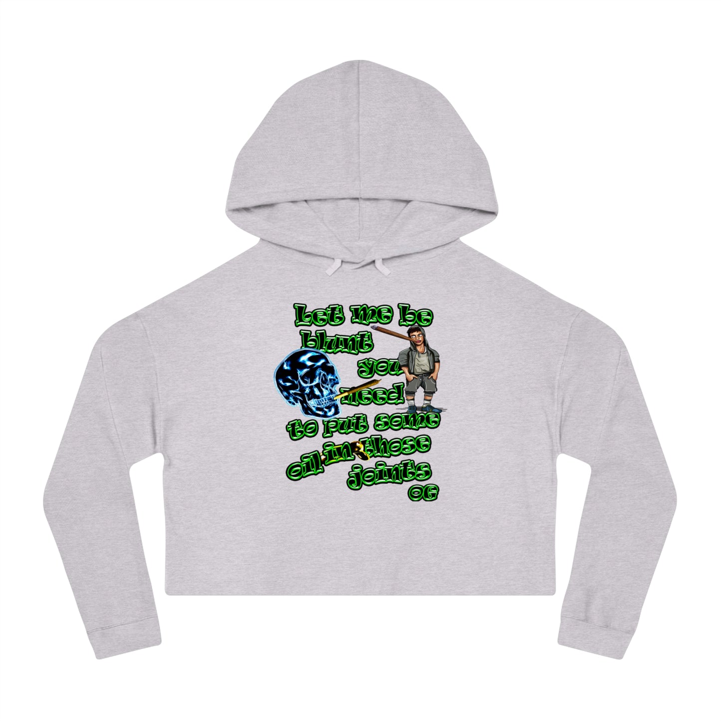 og - Women’s Cropped Hooded Sweatshirt
