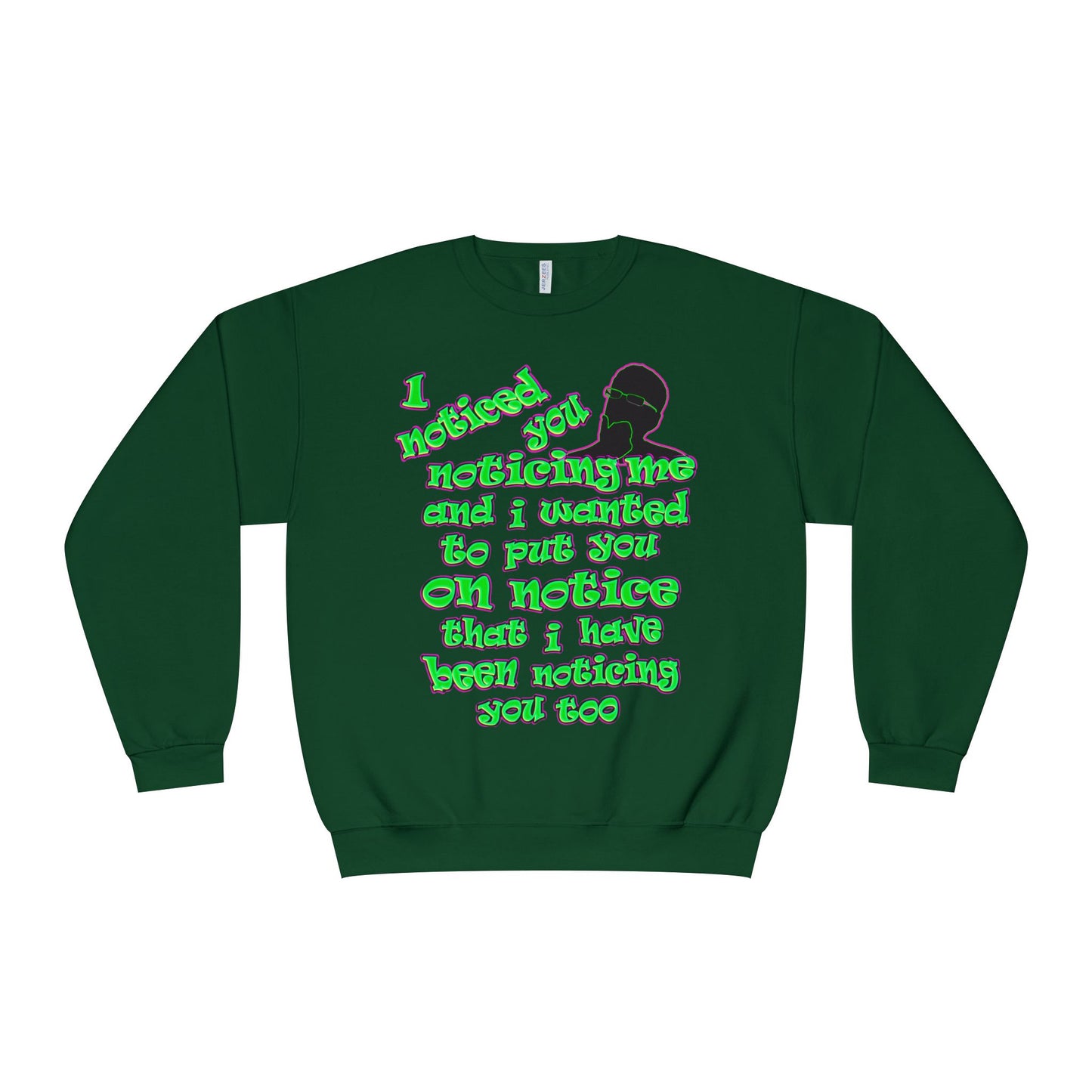 noticed you noticing - Unisex NuBlend® Crewneck Sweatshirt