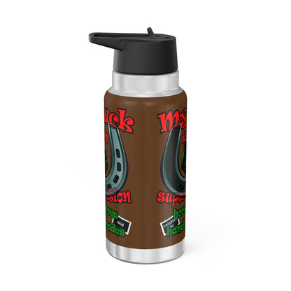 my luck - Gator Tumbler, 32oz (brown)