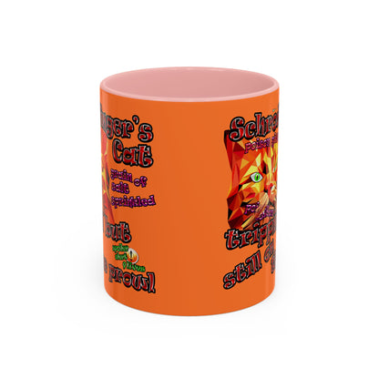 schrodinger's cat - Accent Mug (crusta)