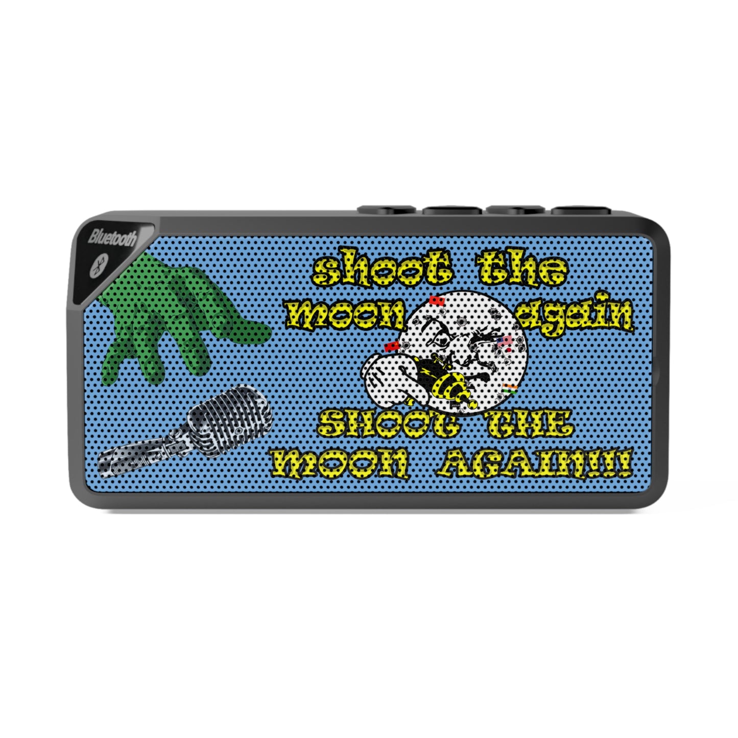 shoot the moon again - Jabba Bluetooth Speaker (light blue)