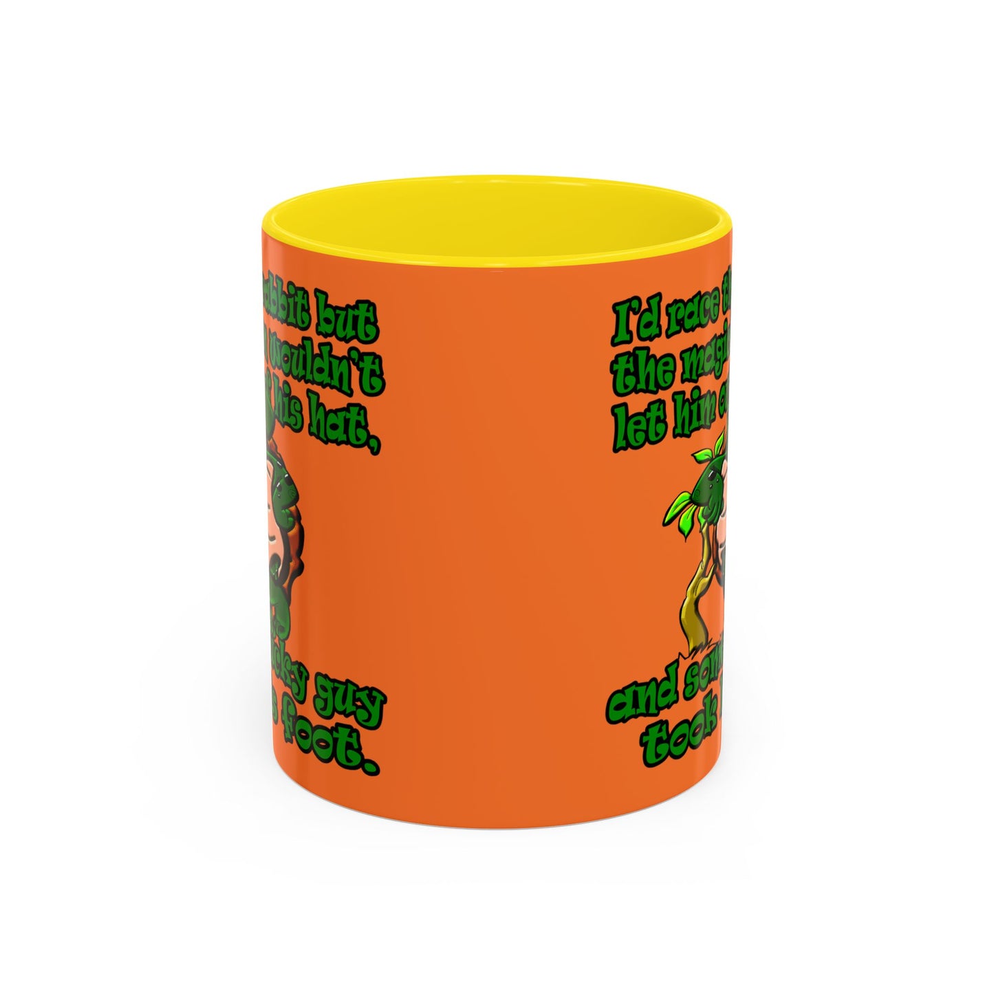 turtle race - Accent Mug (crusta)