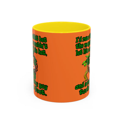 turtle race - Accent Mug (crusta)