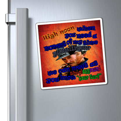 high noon - Magnets - (burnt orange)