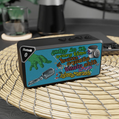 the bum's shit - Jabba Bluetooth Speaker (turquoise)