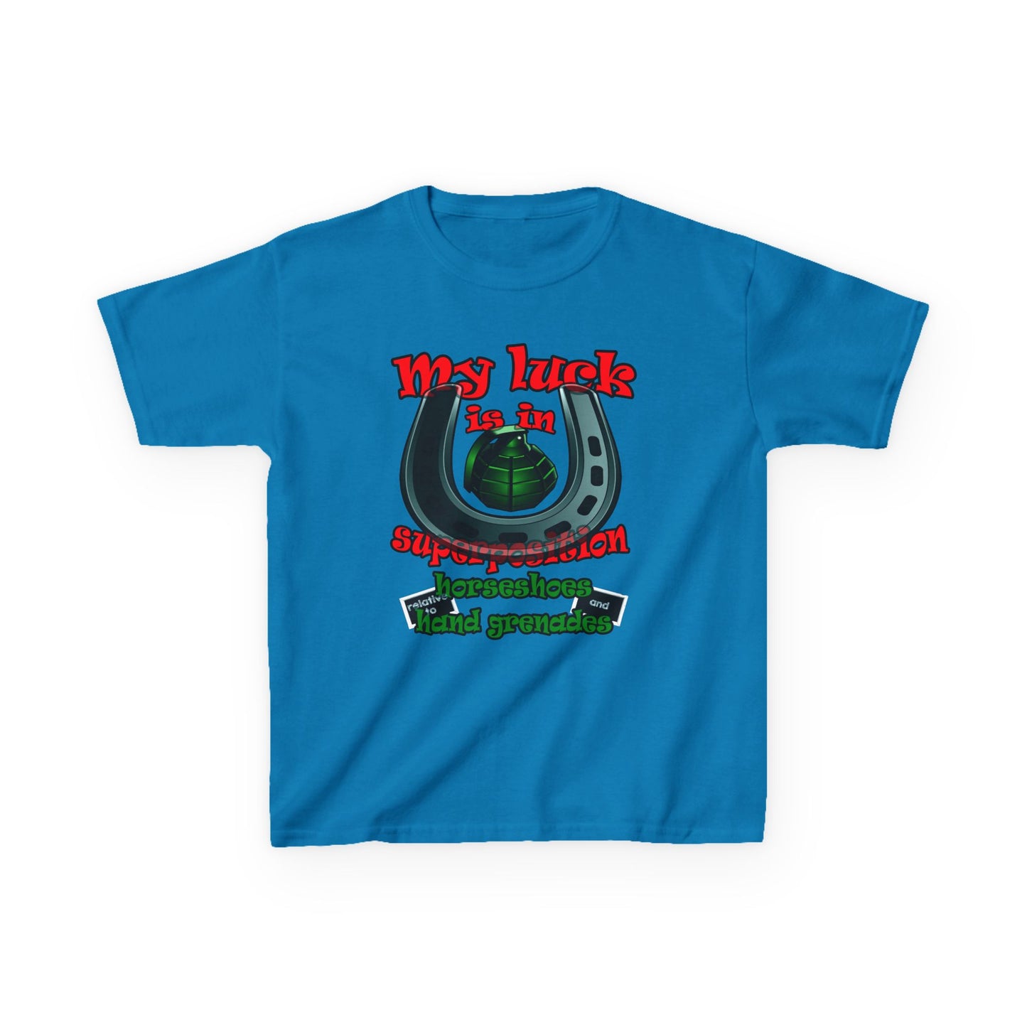my luck - Kids Heavy Cotton™ Tee