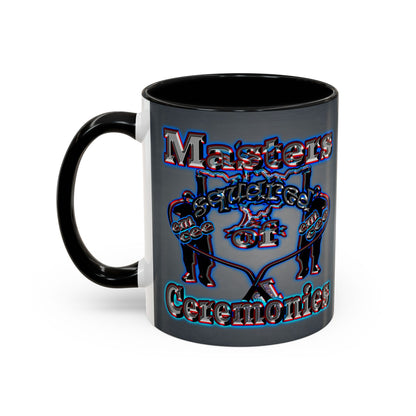em cee squared - Accent Mug (grey-light grey)