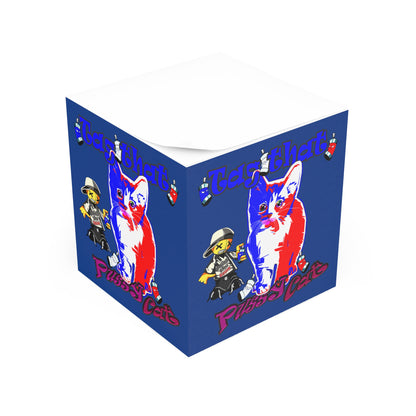 tag that - note cube (dark blue)