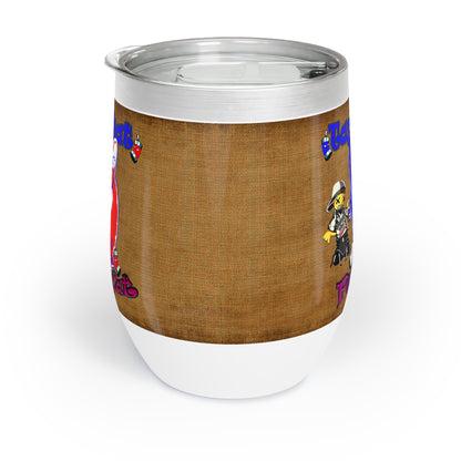 tag that - Chill Wine Tumbler (brown papyrus)