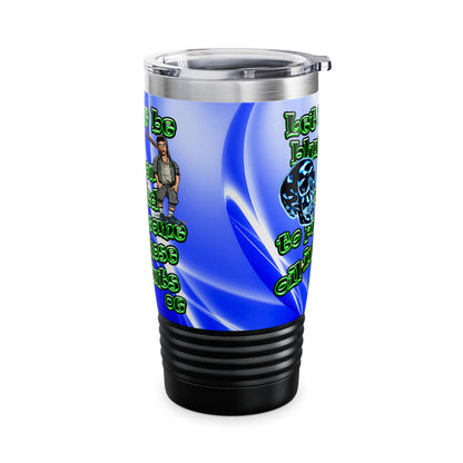 og - Ringneck Tumbler, 20oz (blue-white wave)