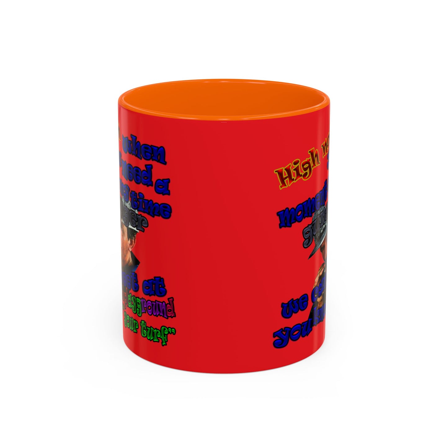 high noon - Accent Mug (red)