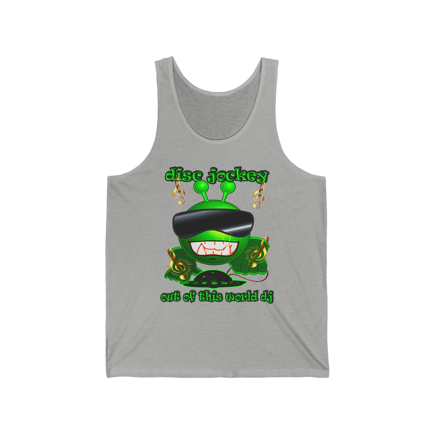disc jockey - Unisex Jersey Tank