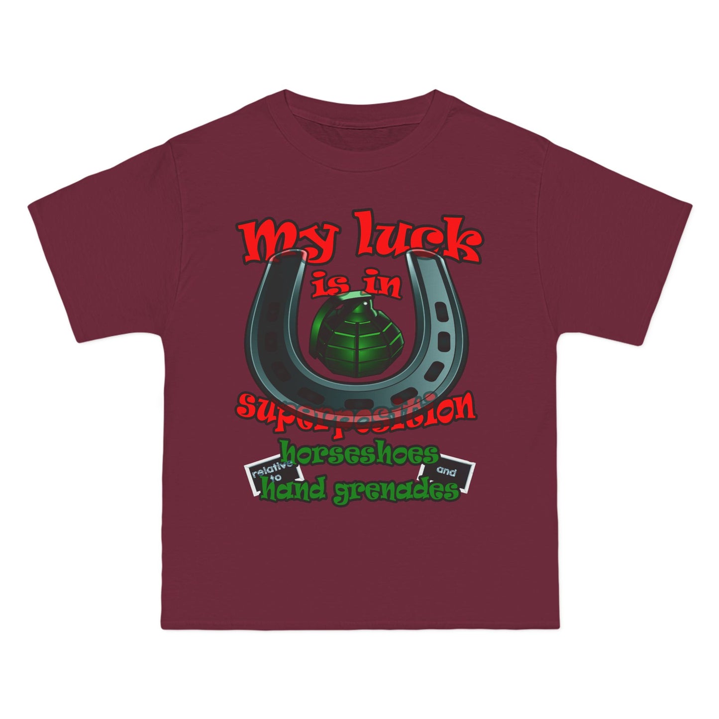 my luck - Beefy-T®  Short-Sleeve T-Shirt