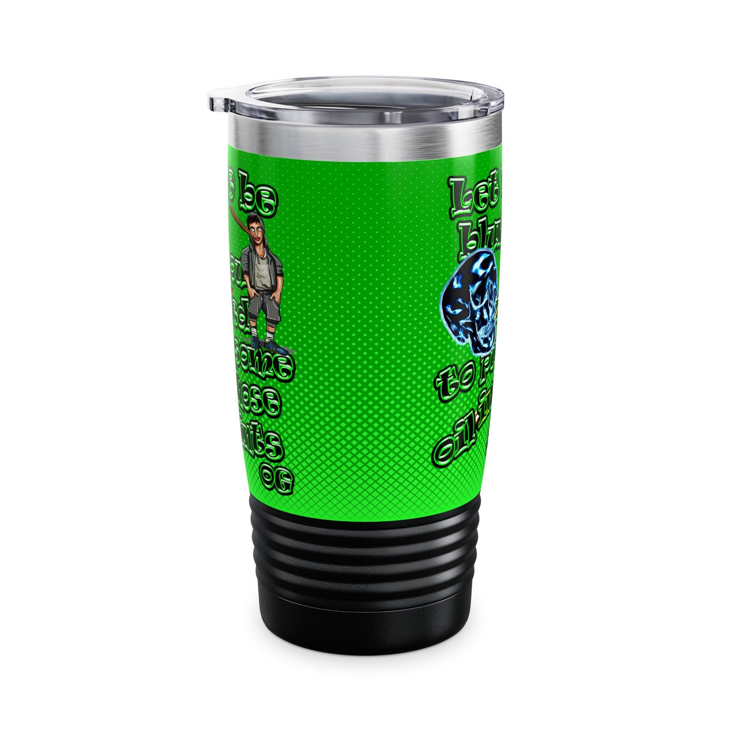 og - Ringneck Tumbler, 20oz (logo green)
