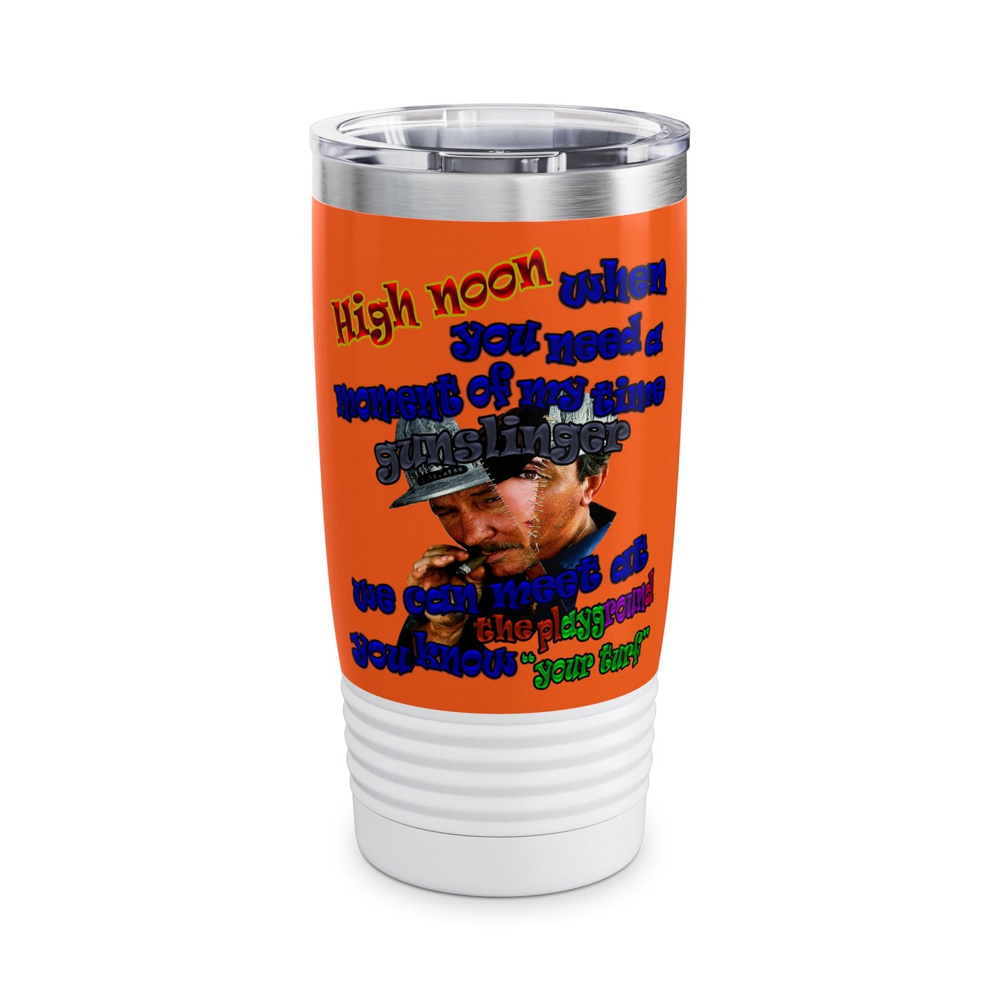 high noon - Ringneck Tumbler, 20oz (orange)
