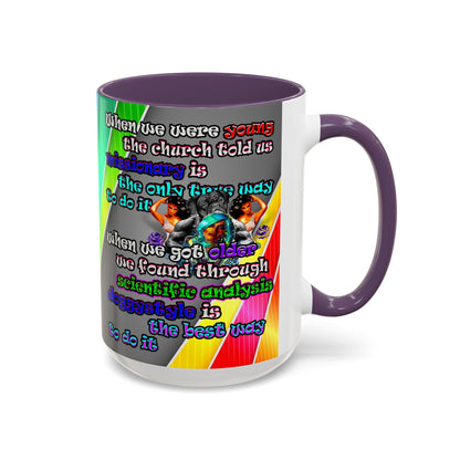 doggystyle - Accent Mug (rainbow split)