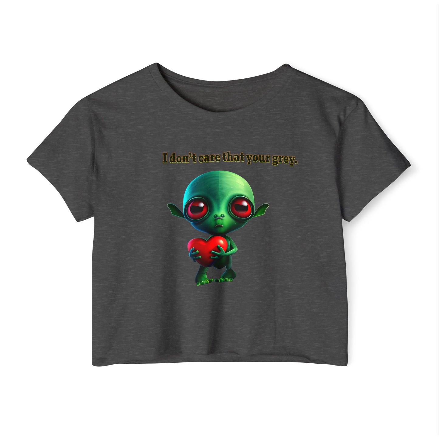 I don't care that your grey - Women's Festival Crop Top