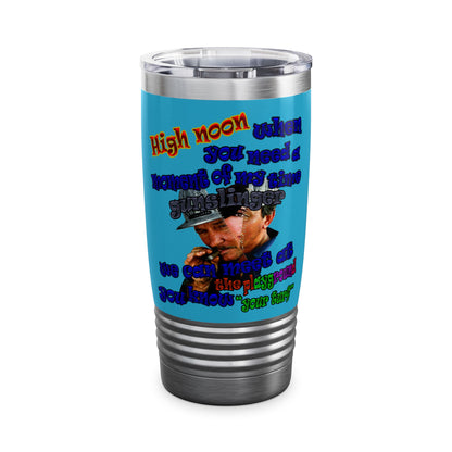 high noon - Ringneck Tumbler, 20oz (turquoise)
