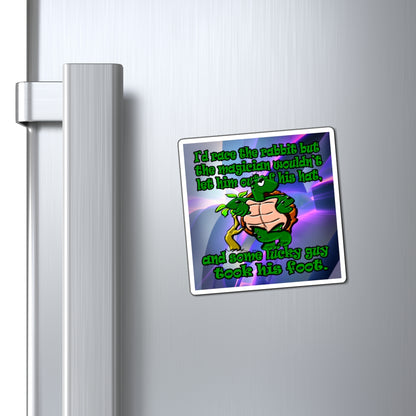turtle race - Magnets - (grey-pink wave)