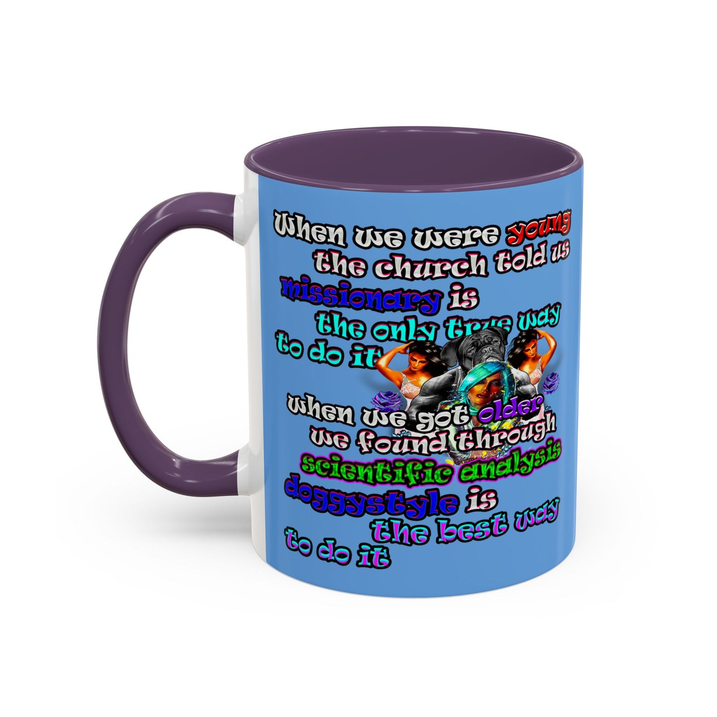 doggystyle - Accent Mug (light blue)
