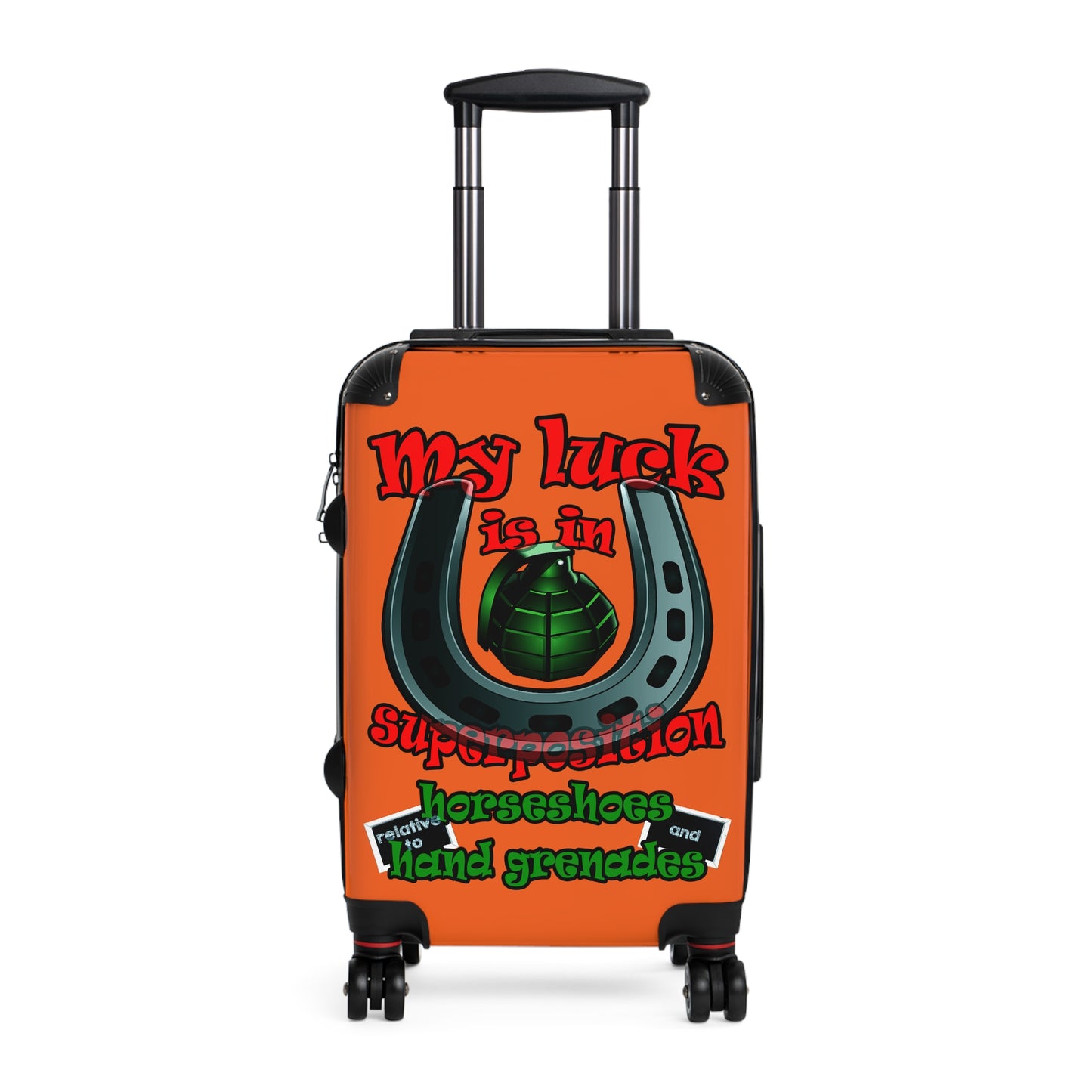 my luck - Suitcase (orange)