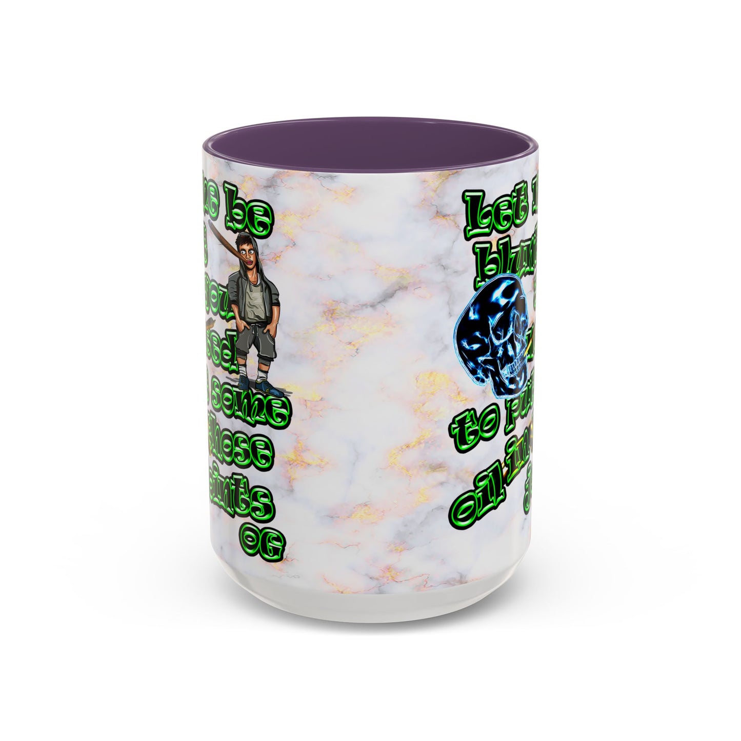 og - Accent Mug (white marble)