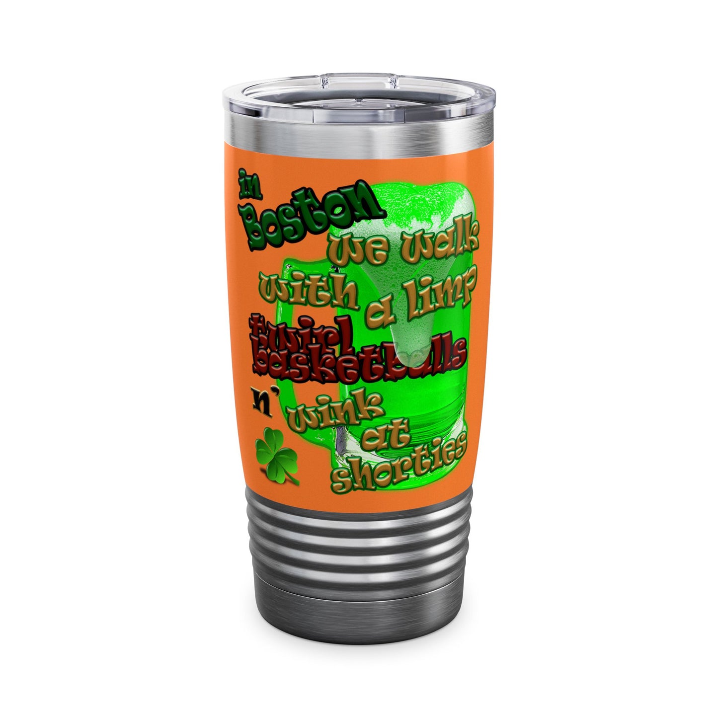 celtics logo - Ringneck Tumbler, 20oz (crusta)
