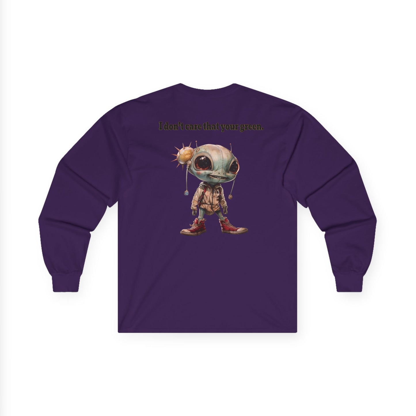 I don't care that your grey - Ultra Cotton Long Sleeve Tee