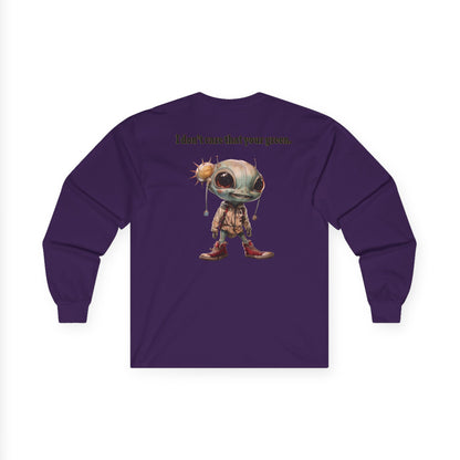 I don't care that your grey - Ultra Cotton Long Sleeve Tee
