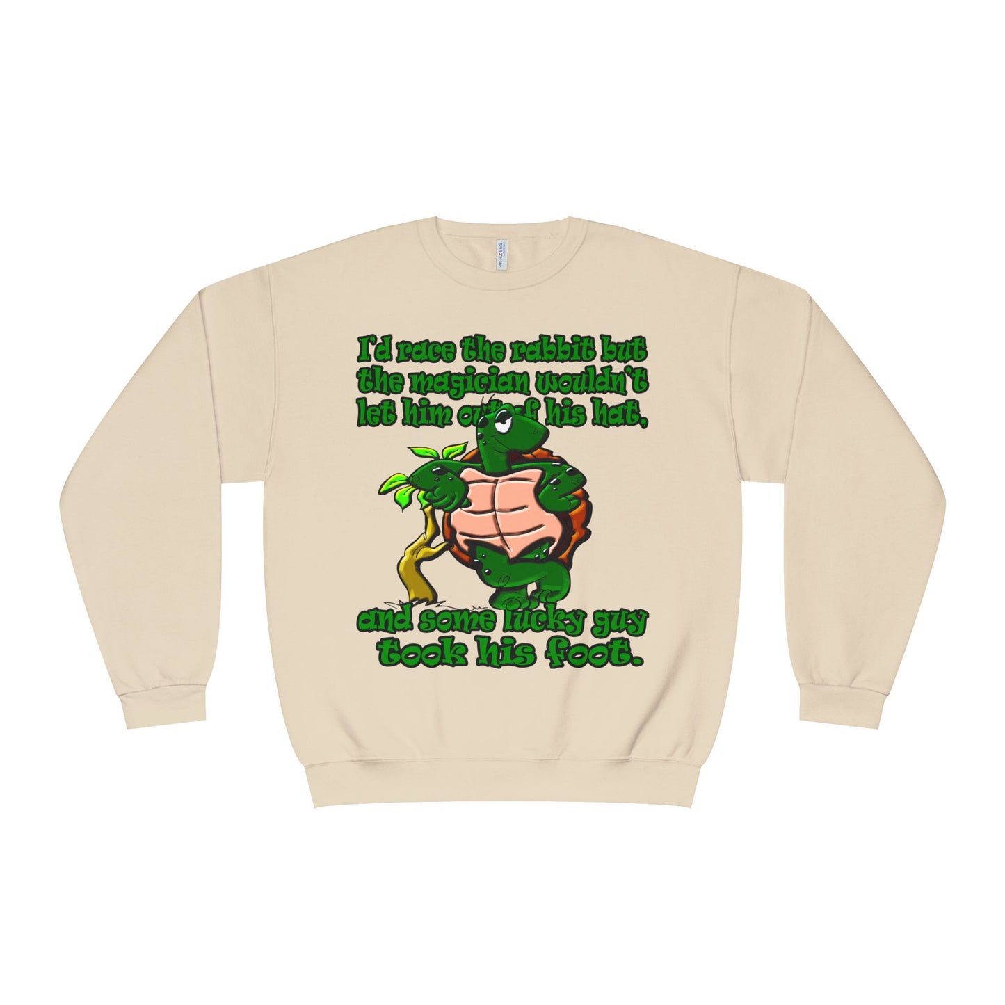 turtle race - Unisex NuBlend® Crewneck Sweatshirt