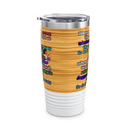 doggystyle - Ringneck Tumbler, 20oz (butterscotch wood finish)
