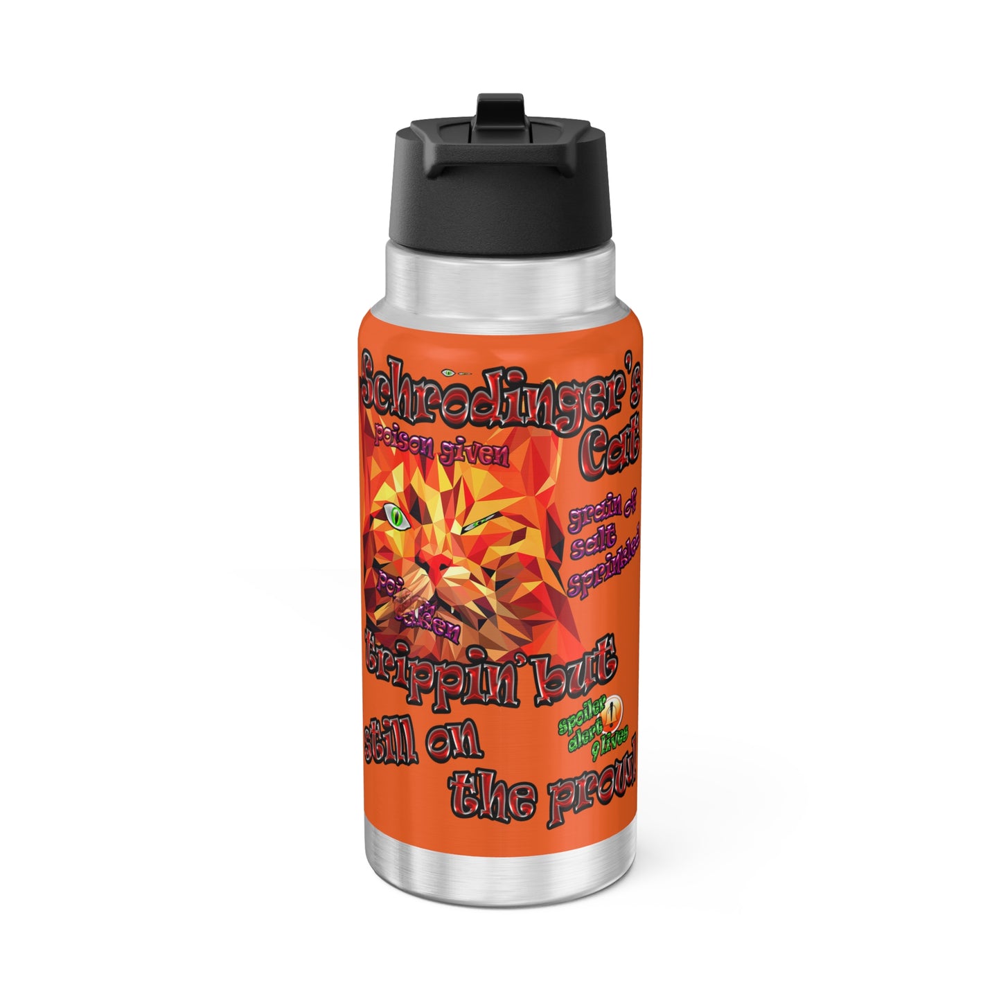 schrodinger's cat - Gator Tumbler, 32oz (orange)